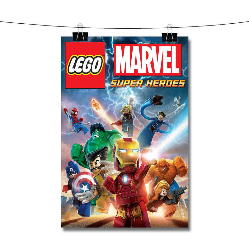 Lego marvel on sale wall art