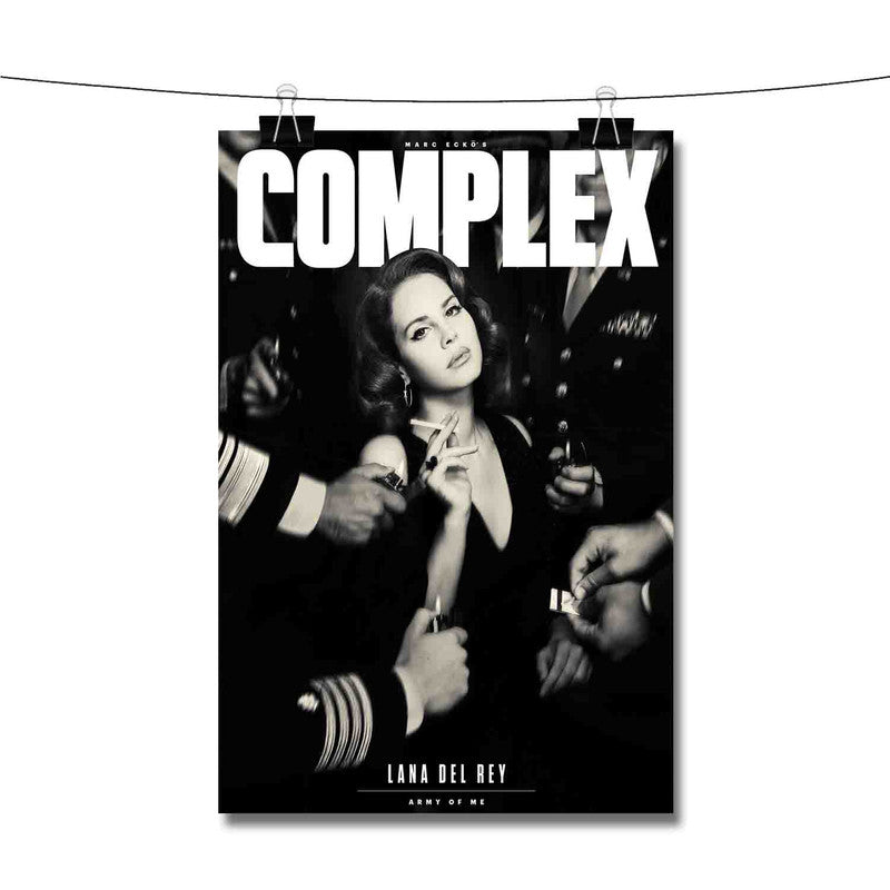 Lana Del Rey Complex Poster Wall Decor – Twentyonefox