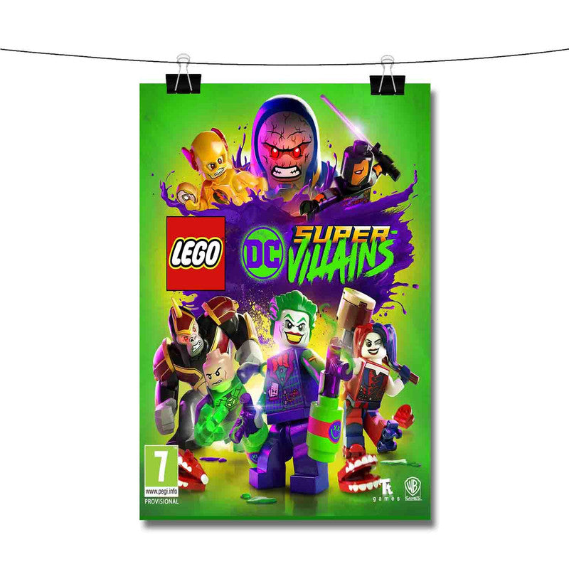 Lego DC Super Villains Poster Wall Decor Twentyonefox