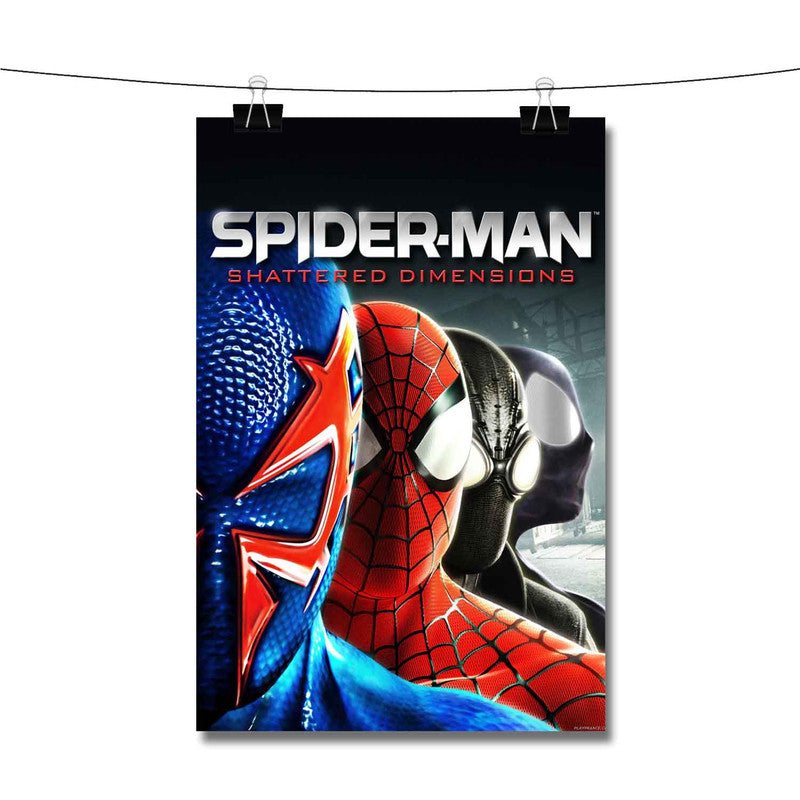 Spider Man Shattered Dimensions Movie Poster Wall Decor – Twentyonefox