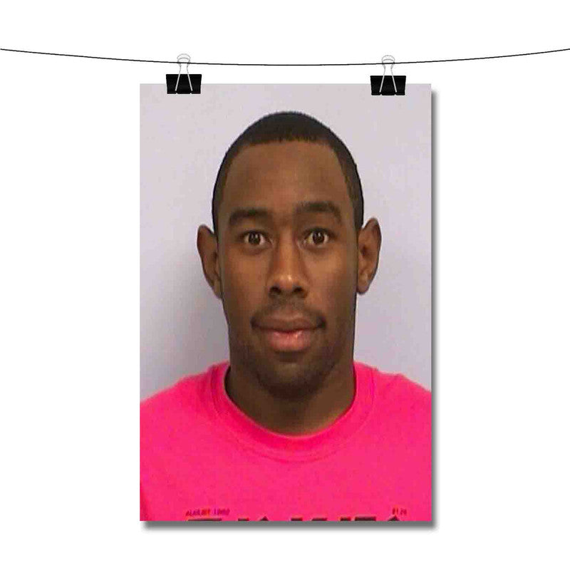 Tyler The Creator Mugshot Poster Wall Decor Twentyonefox