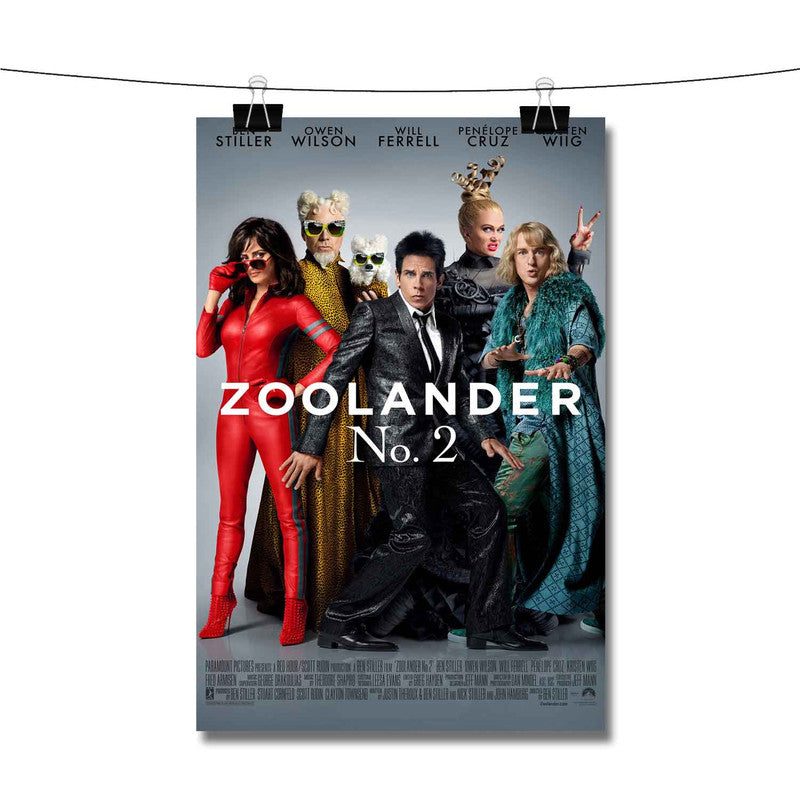 Zoolander 2 Poster Wall Decor Twentyonefox