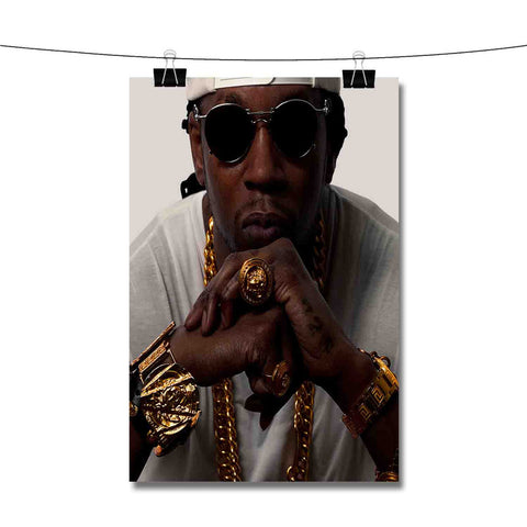 2 Chainz Gold Poster Wall Decor
