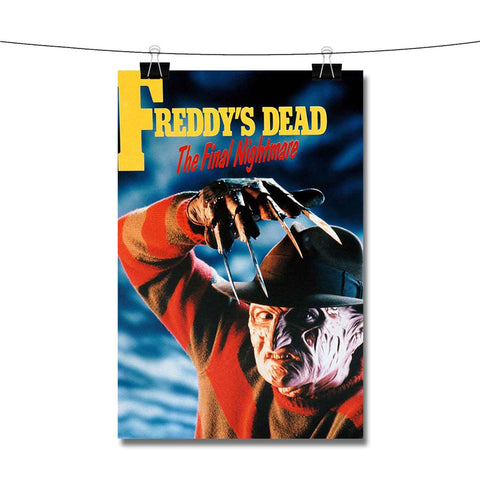 A Nightmare on Elm Street Freddy s Dead The Final Nightmare 2 Poster Wall Decor
