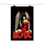 ACDC Sexy Girl Poster Wall Decor