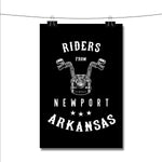Riders from Newport Arkansas Poster Wall Decor