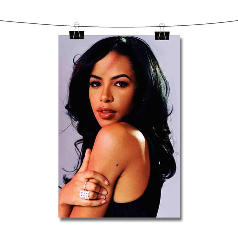 Aaliyah Sing Poster Wall Decor