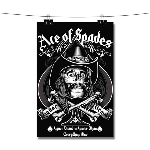 Ace of Spades Poster Wall Decor