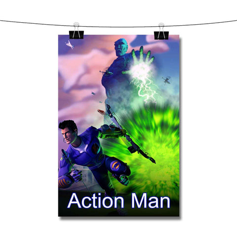 Action Man Animation Poster Wall Decor