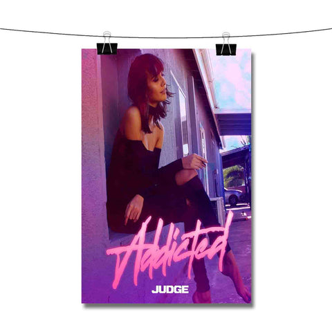 Addicted Judge Feat Jesse Rutherford Lil West Poster Wall Decor