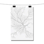 All Roads Lead to Rome Map Poster Wall Decor