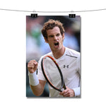 Andy Murray Celebration Poster Wall Decor