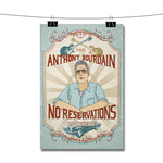 Anthony Bourdain American Chef Poster Wall Decor