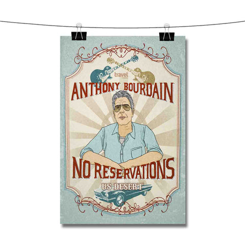 Anthony Bourdain American Chef Poster Wall Decor