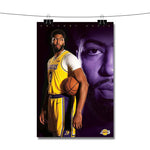 Anthony Davis Los Angeles Lakers NBA Poster Wall Decor