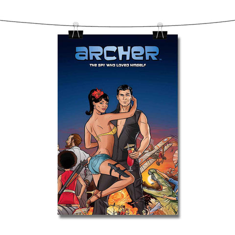 Archer Comic Poster Wall Decor