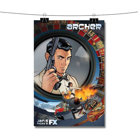 Archer Tv Series Poster Wall Decor