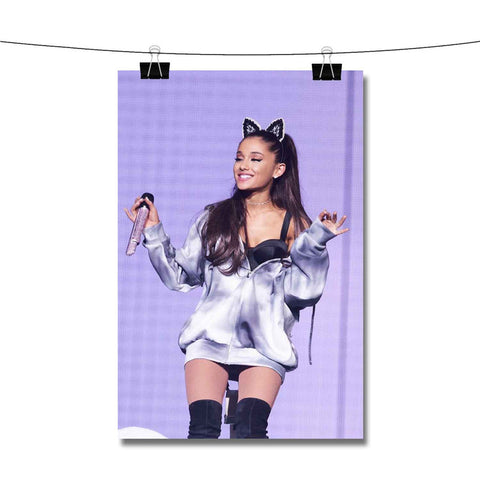 Ariana Grande Sing Poster Wall Decor