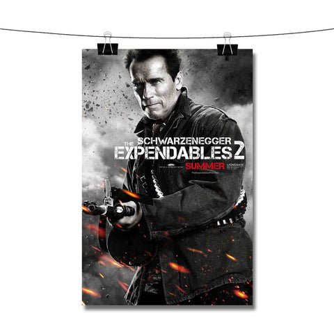 Arnold Schwarzenegger The Expendables 2 Movie Poster Wall Decor