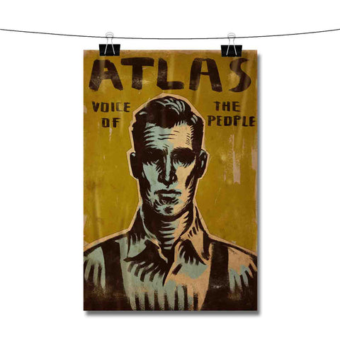 Atlas Bioshock Poster Wall Decor