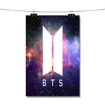BTS Space Poster Wall Decor
