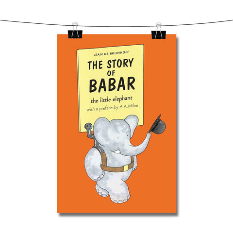 Babar The Elephant Poster Wall Decor