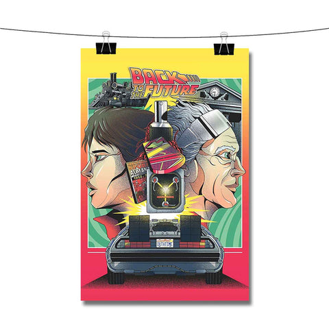 Back to the Future Face Poster Wall Decor