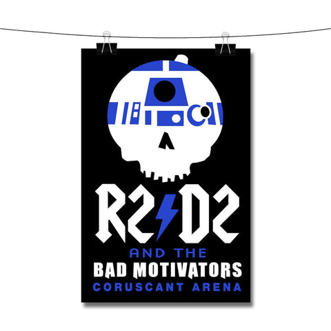 Bad Motivators R2 D2 Poster Wall Decor