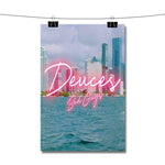 Badguywally Deuces Poster Wall Decor