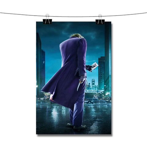 Batman The Joker Back Poster Wall Decor
