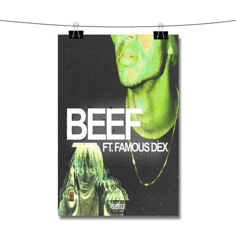 Beef Young Preach Feat Famous Dex Poster Wall Decor