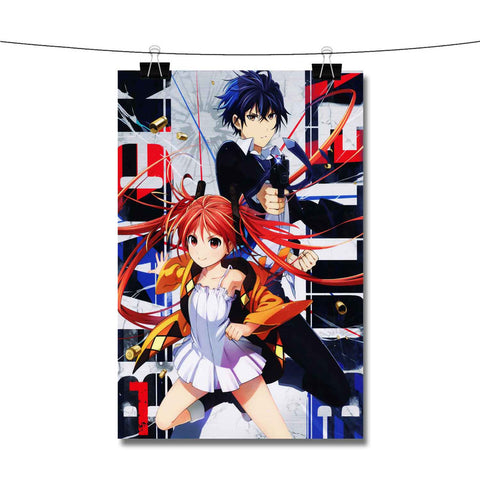Black Bullet Animation Poster Wall Decor