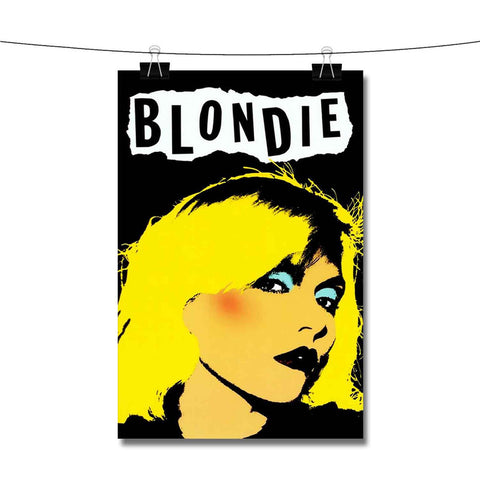 Blondie Punk Poster Wall Decor