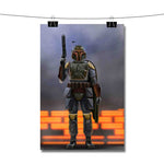 Boba Fett Star Wars Poster Wall Decor