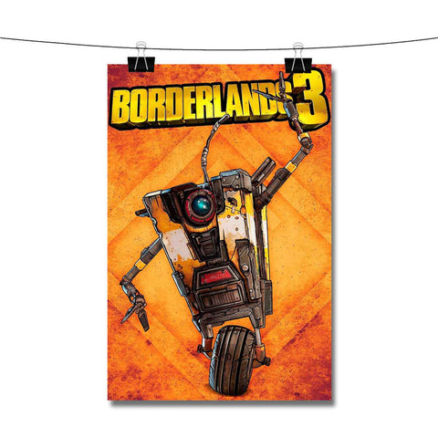 Borderlands 3 Claptrap Poster Wall Decor