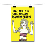 Brad Neely s Harg Nallin Sclopio Pee Poster Wall Decor