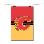Calgary Flames NHL Poster Wall Decor