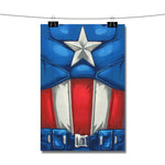 Captain America Body Poster Wall Decor