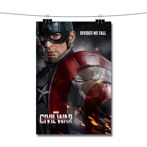 Captain America Civil War Quotes Poster Wall Decor