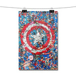 Captain America The Avengers Collage Poster Wall Decor