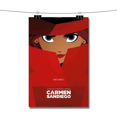 Carmen Sandiego Poster Wall Decor