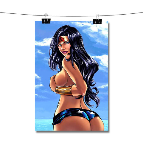 Cartoon Wonder Woman DC Comics Poster Wall Decor