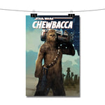 Chewbacca Star Wars Movie Poster Wall Decor