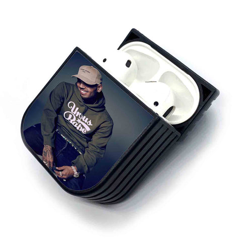 Chris Brown Custom New AirPods Case Cover