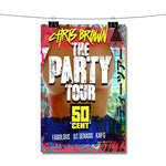 Chris Brown The Party Tour Poster Wall Decor