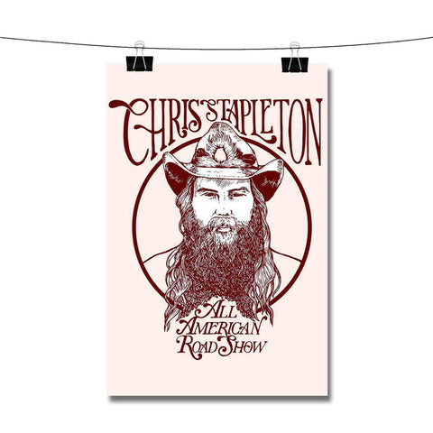 Chris Stapleton All American Road Show Poster Wall Decor