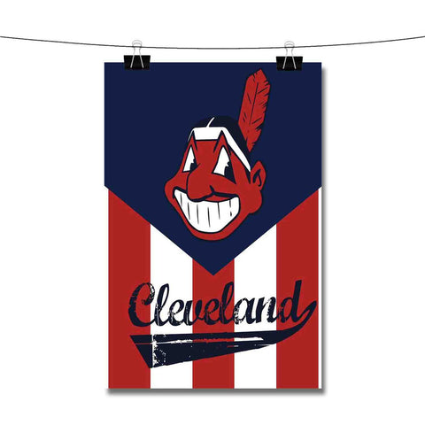 Cleveland Indians MLB Poster Wall Decor