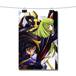 Code Geass Lelouch and CC Poster Wall Decor