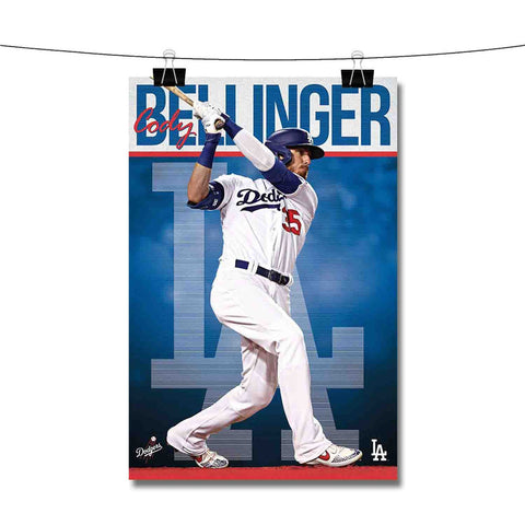 Cody Bellinger MLB Los Angeles Dodgers Poster Wall Decor