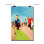Coldplay Band Poster Wall Decor
